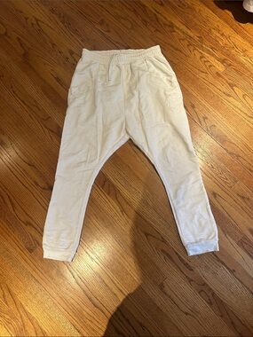 Baja East Off-White/ Jogger Pants